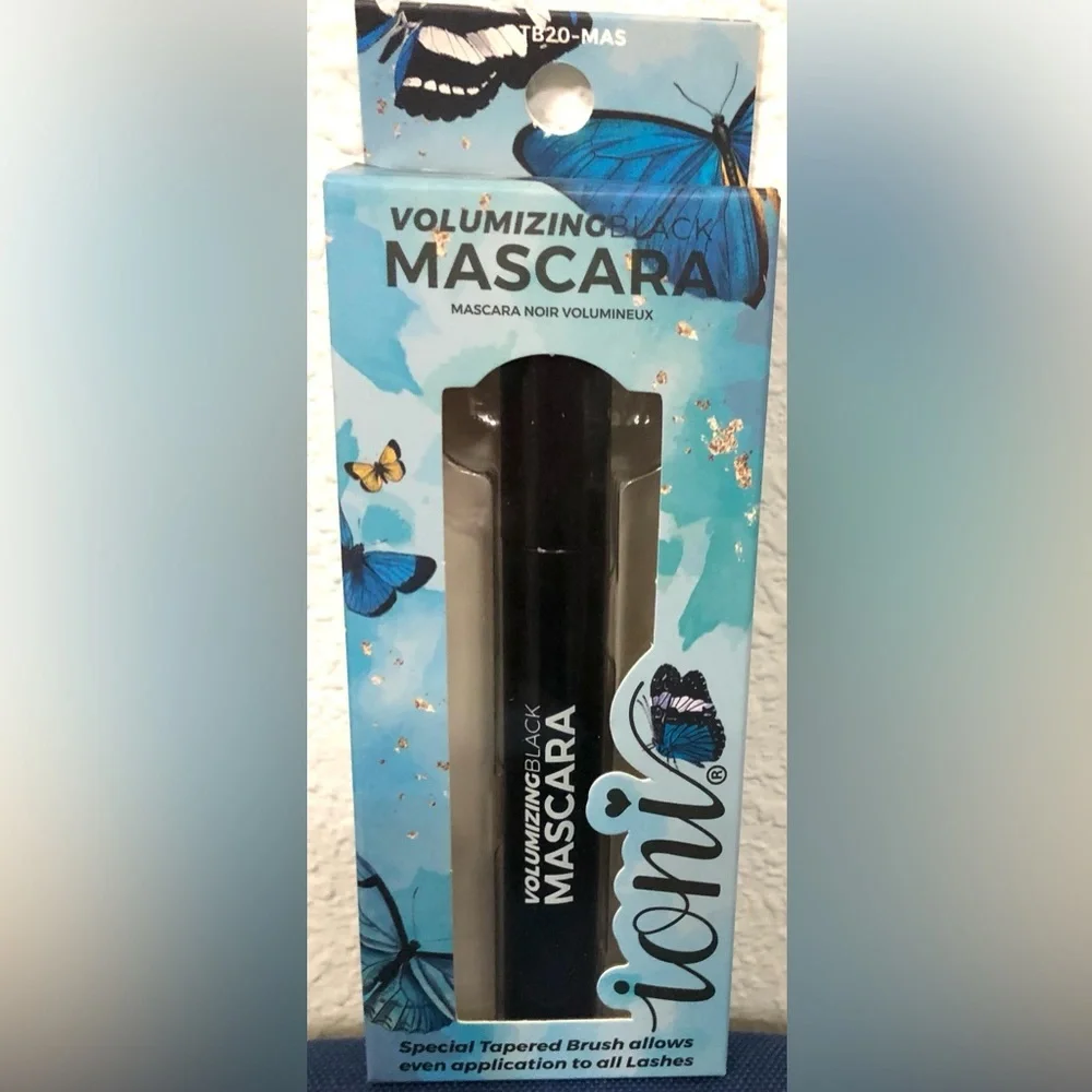 2pack black voluminous intense‎ length tapered brush mascaras new